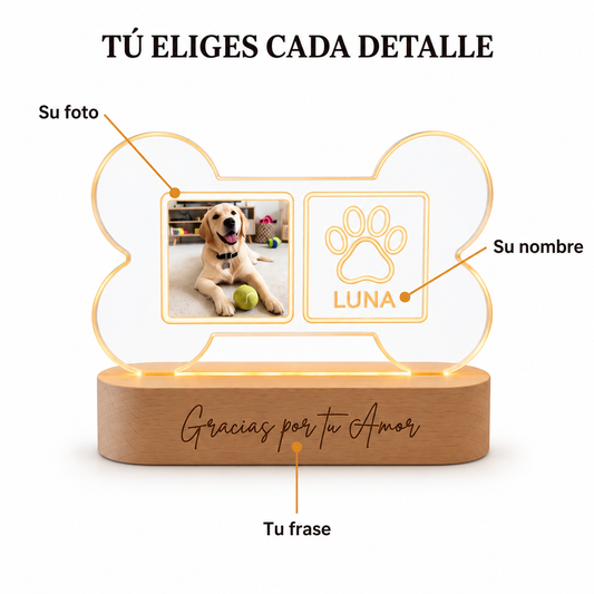 Lámpara Memorial de Tu Perro