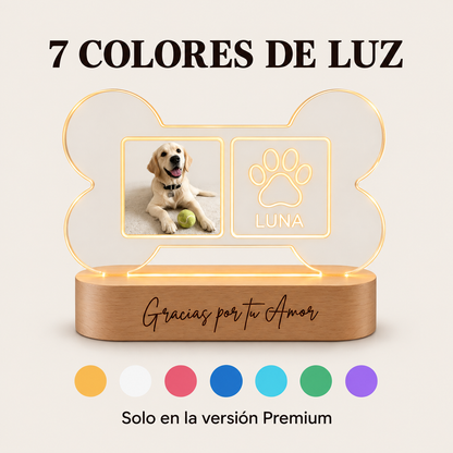 Lámpara Memorial de Tu Perro